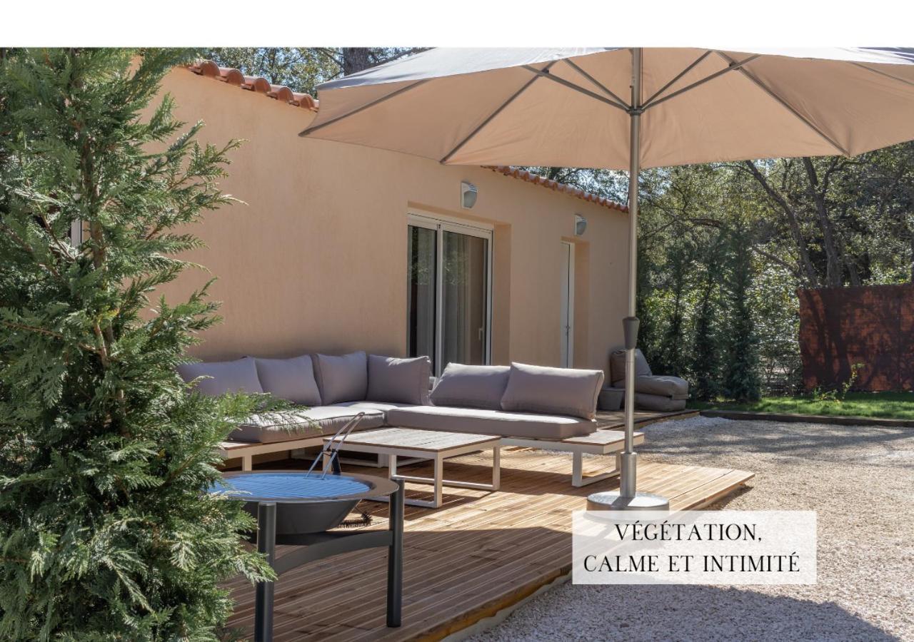 Villa 2Pers Lorgues Piscine, Spa, Hammam Exterior foto
